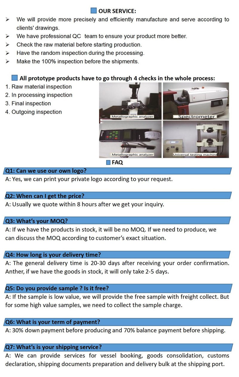 OUR SERVICE OUR SERVICE